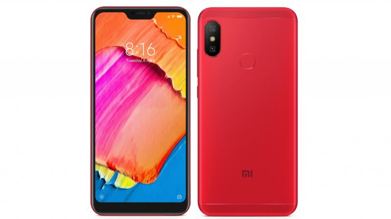 Android redmi 6a smartphone